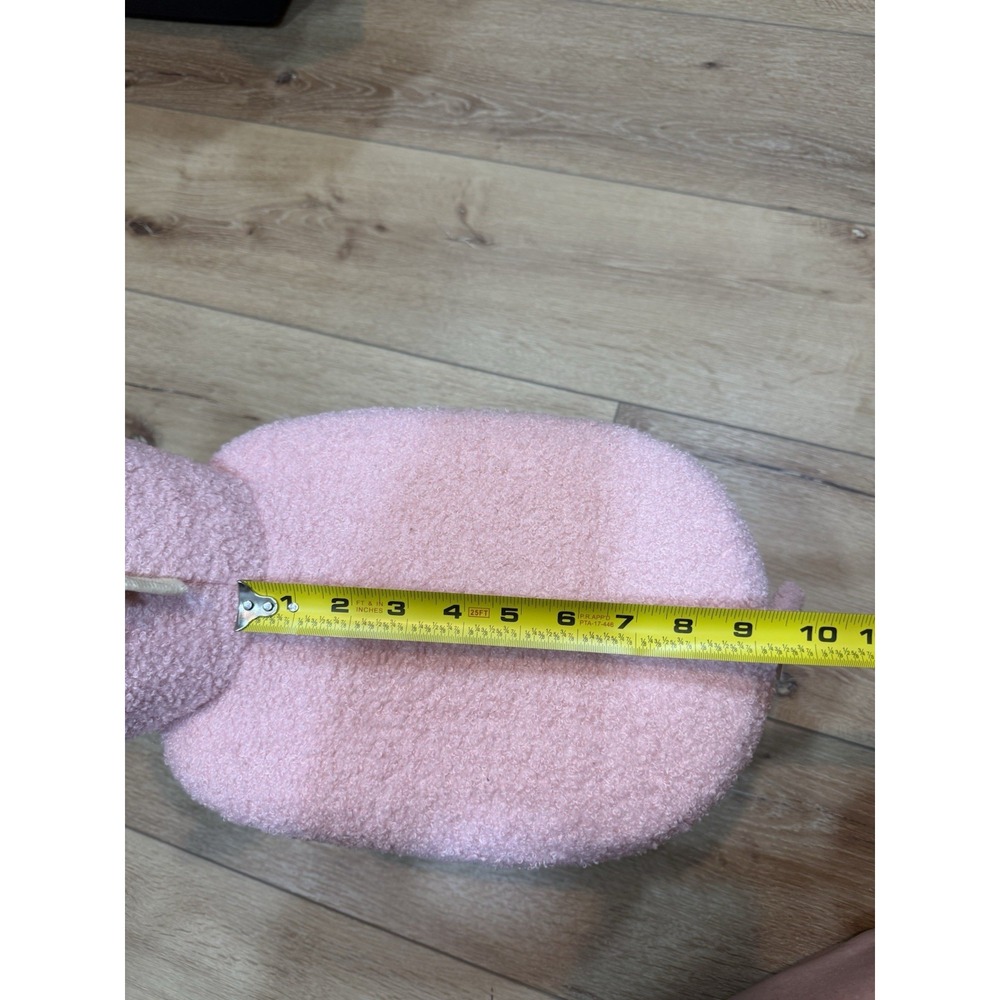 Pink Unicorn Kids Stool Ottoman Plush Animal Seat Nursery Decor Footstool Toy - Picture 8 of 10